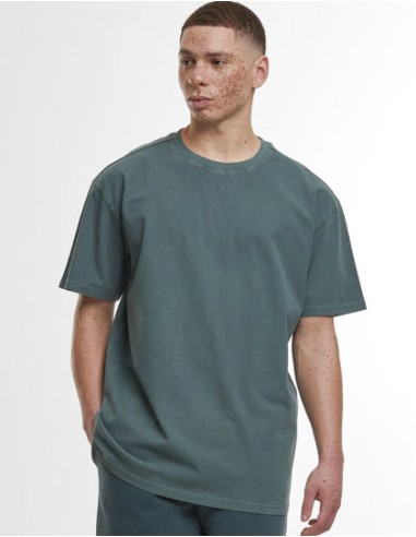 BUI-BY189-Acid Washed Heavy Oversize Tee